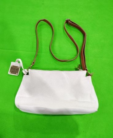 White Leather Handbag