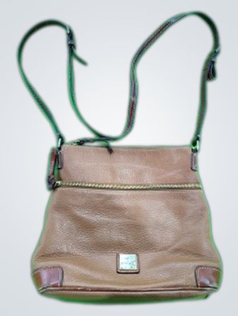 Dooney & Bourke Brown Leather Small Handbag