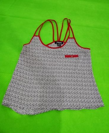 SWON Graphic Strappy Tank Top