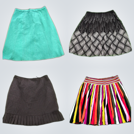 Y2K Pleated Mini Skirts