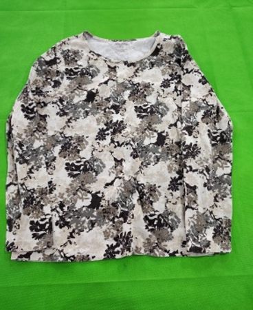 White Stuff Printed Long Sleeve Blouse
