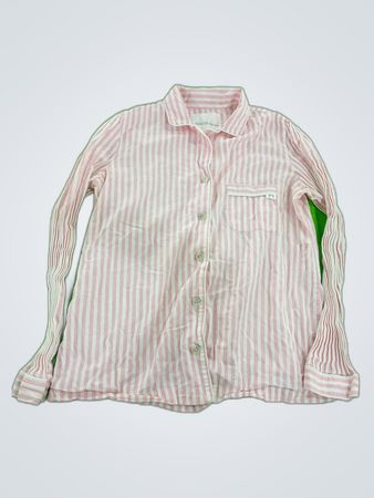 Victoria's Secret Striped Button-Up Shirt