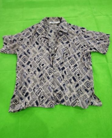 Anne Klein Printed Button-Up Shirt