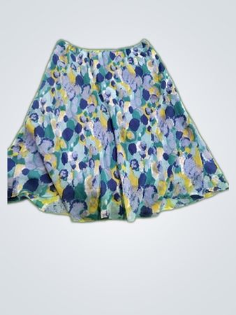 KSL by Karin Stevens Printed Mini Skirt