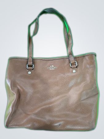 Brown Leather Tote Bag