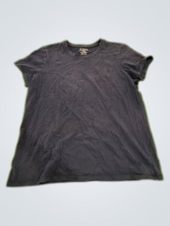 Camiseta de Algodão Preta L.L.Bean
