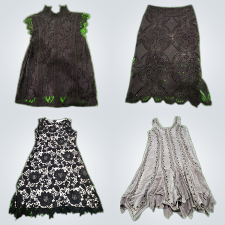 Y2K Skirt Bundle with Lace