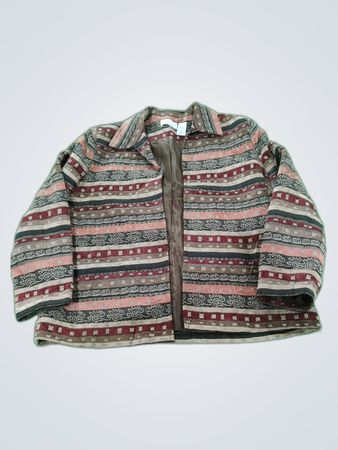 Alfred Dunner Striped Blazer