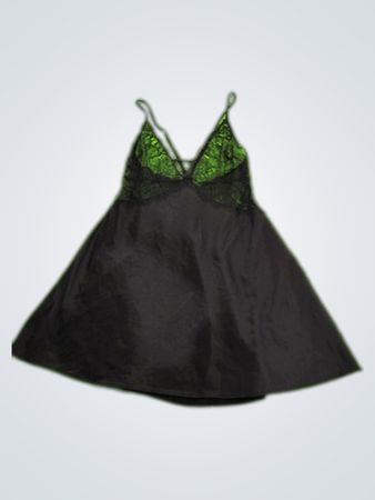 Victoria's Secret Black Lace Slip Dress