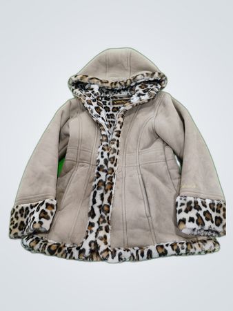 Hawkeye & Co Hooded Fur Trim Jacket