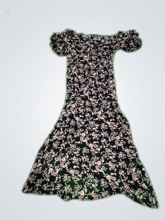 Floral Off-The-Shoulder Dress