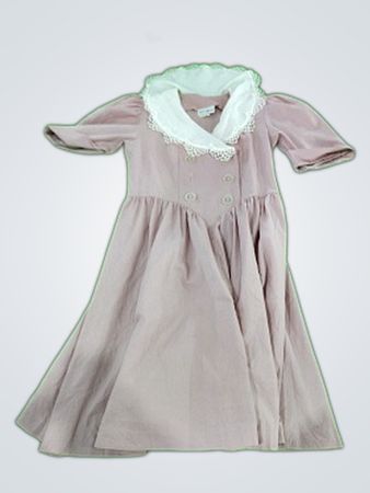 Apostrophie Pink Collared Dress