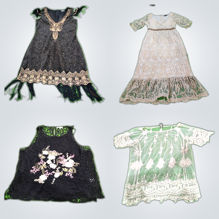 Lace Blouses and Dresses