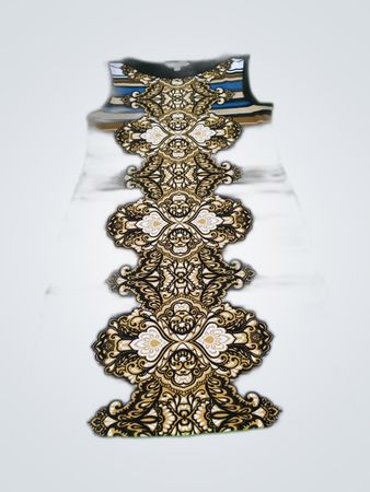 Banana Republic Printed Sleeveless Midi Dress