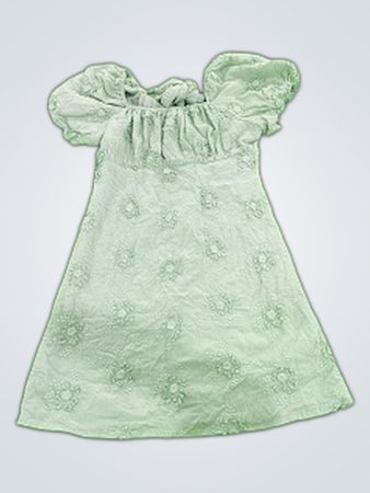 GB Girls Embroidered Cotton Mini Dress