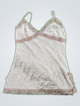 Lipsy White Lace Trim Camisole