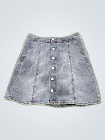 A&F Denim Mini Skirt