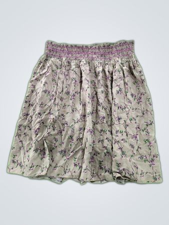 Old Navy Purple Floral Mini Skirt