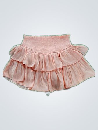 Pink Ruffled Skirt