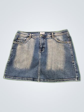 No Boundaries Juniors Denim Skirt