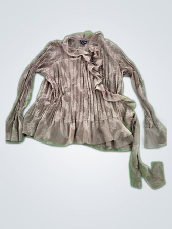 NY Collection Woman 2X Long Sleeve Blouse