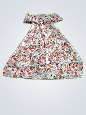Floral Off-The-Shoulder Dress