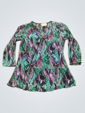 Keren Hart Peplum Top