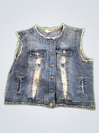Route 66 Denim Vest