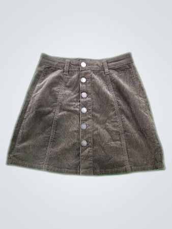 YMI Corduroy Mini Skirt