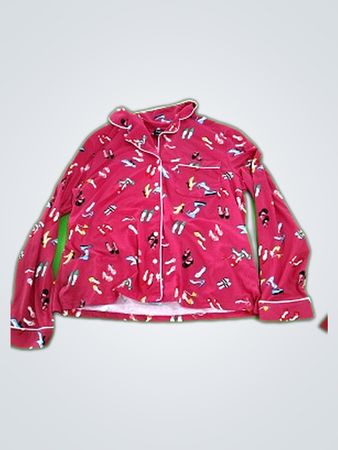 Kate Spade New York Printed Button-Down Pajama Shirt