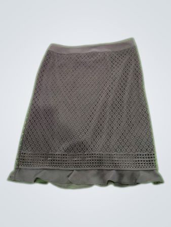 Liz Claiborne Lace Detail Mini Skirt