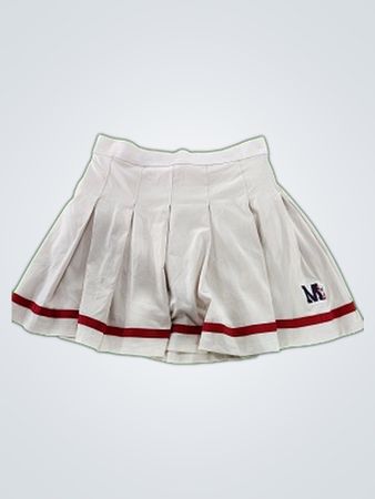 Disney White Pleated Mini Skirt
