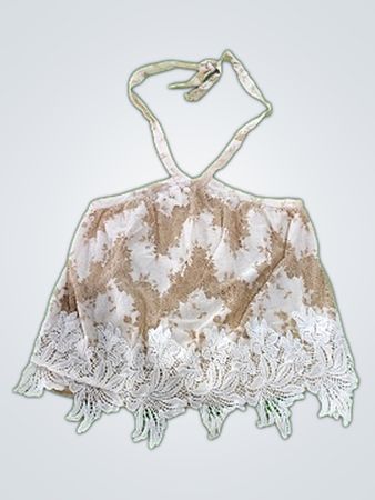 London Rose Halter Top