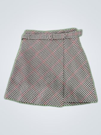 Houndstooth Skirt