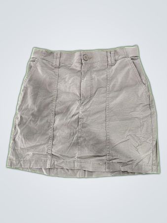 Lee Gray Chino Skirt