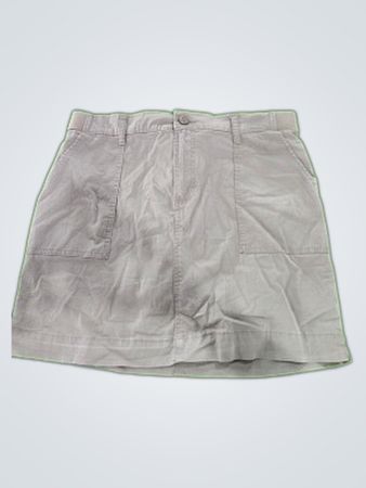Lee Khaki Cargo Mini Skirt