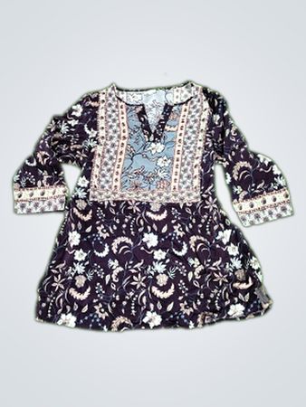 Floral Peplum Top