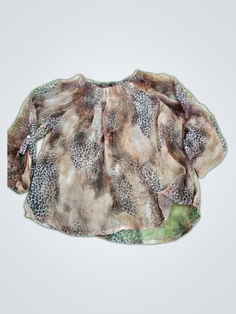 Animal Print Blouse