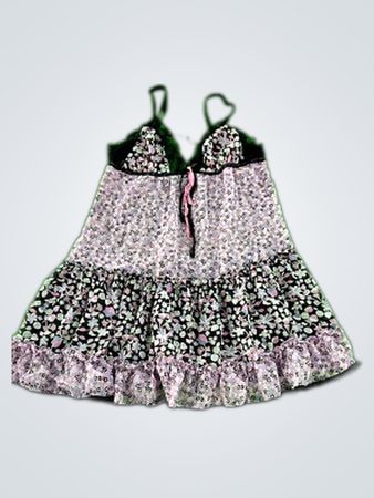 Floral Halter Neck Dress