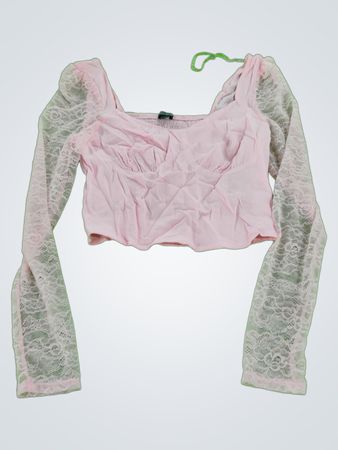 Pink Lace Top