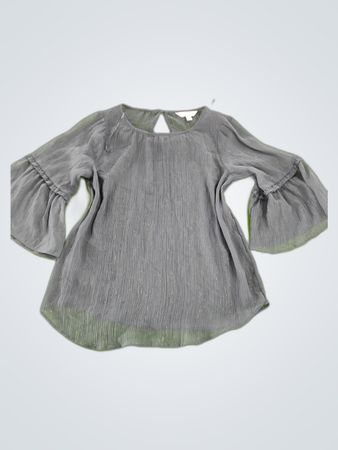 Lauren Conrad Gray Blouse