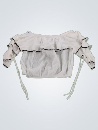 Forever 21 White Off-The-Shoulder Top