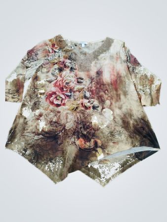 Dressbarn Floral Print Blouse