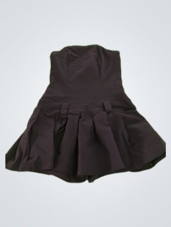 Black Pleated Vest