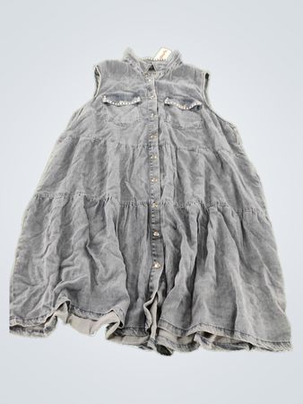 Velvet Heart Denim Shirt Dress