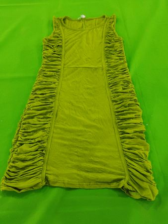 Green Ruffled Dress