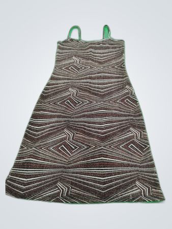 Susie Collection Geometric Print Sleeveless Mini Dress