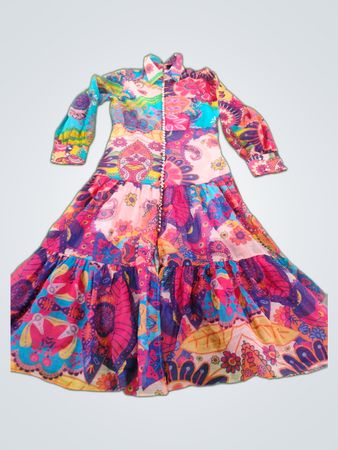 Alania Floral Long Sleeve Dress