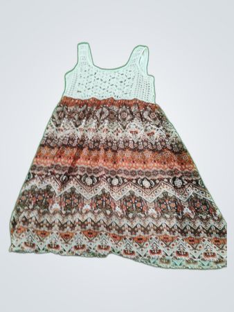 Cristina Crochet Top and Skirt Dress