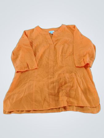 Coldwater Creek Orange Blouse